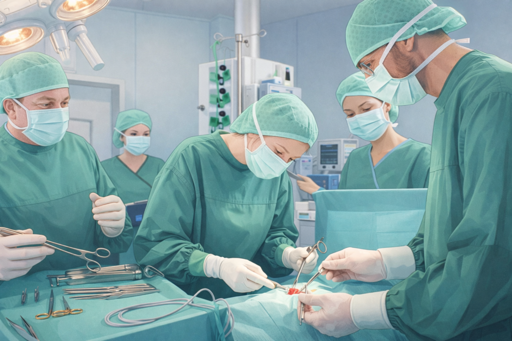 Ветеринар готовит питомца к операции в клинике Лекар-Вет в Минске